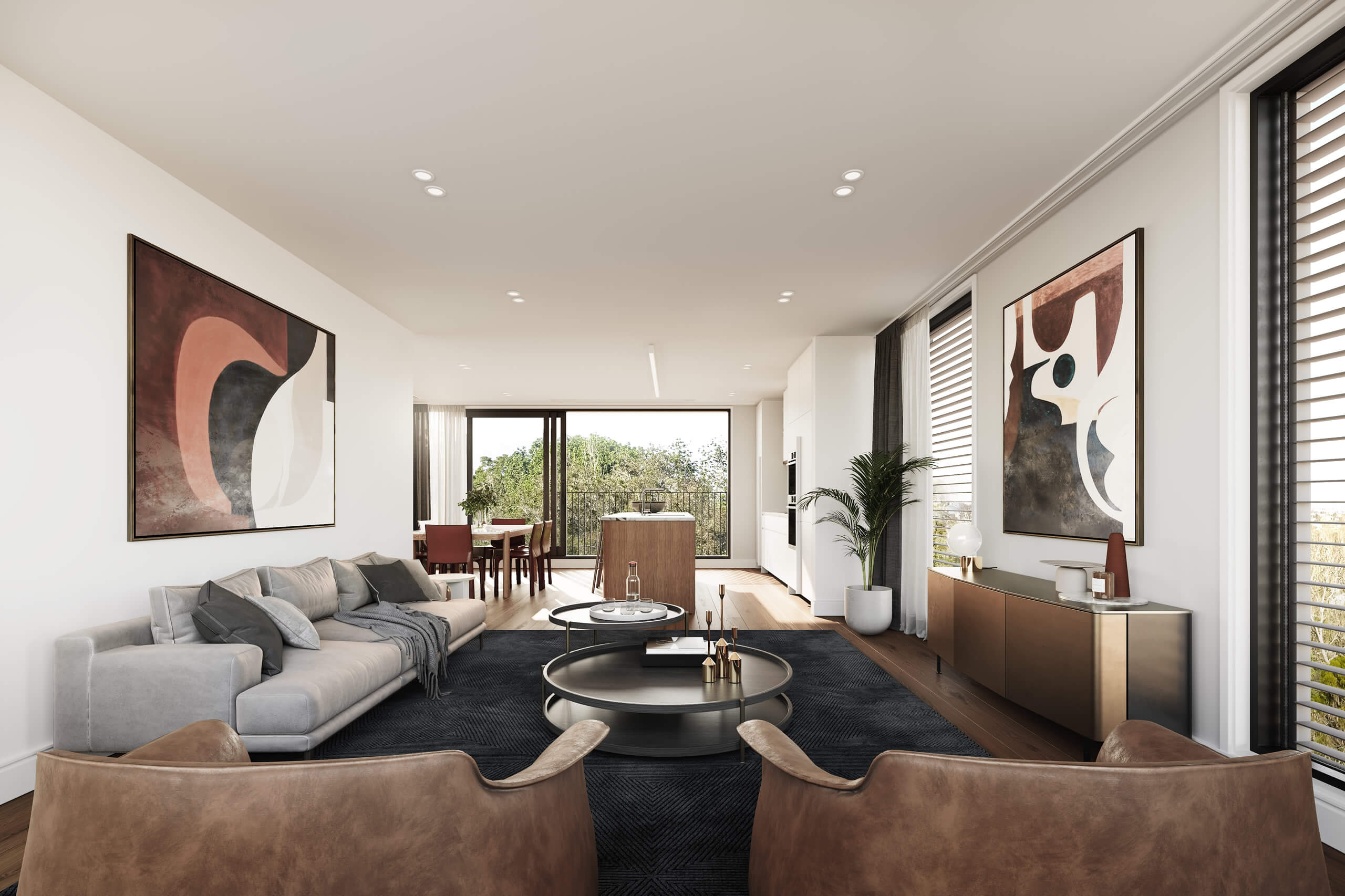 Wairua Remuera living room